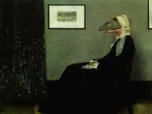 Whistler's Mother by ribit