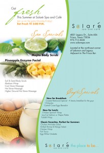 Solare Spa Print Ad Campaign