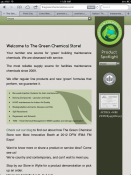 The Green Chemical Store Tablet