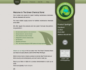 The Green Chemical Store Web Site
