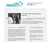 The PerfectFit Web Site Design by ribit